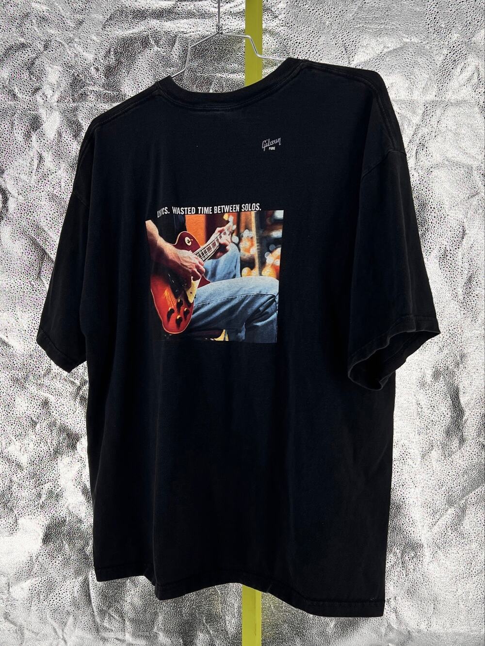Y2K Gibson Guitar Tshirt 2001 Vintage Pure Gibson Rare Promotional XXL